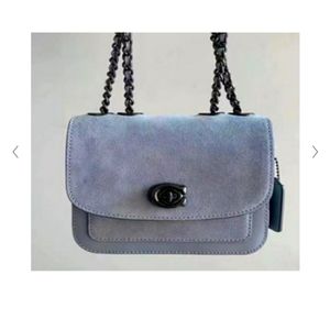 Coach Madison Shoulder Bag 16 Crossbody Bag Pewter/Granite